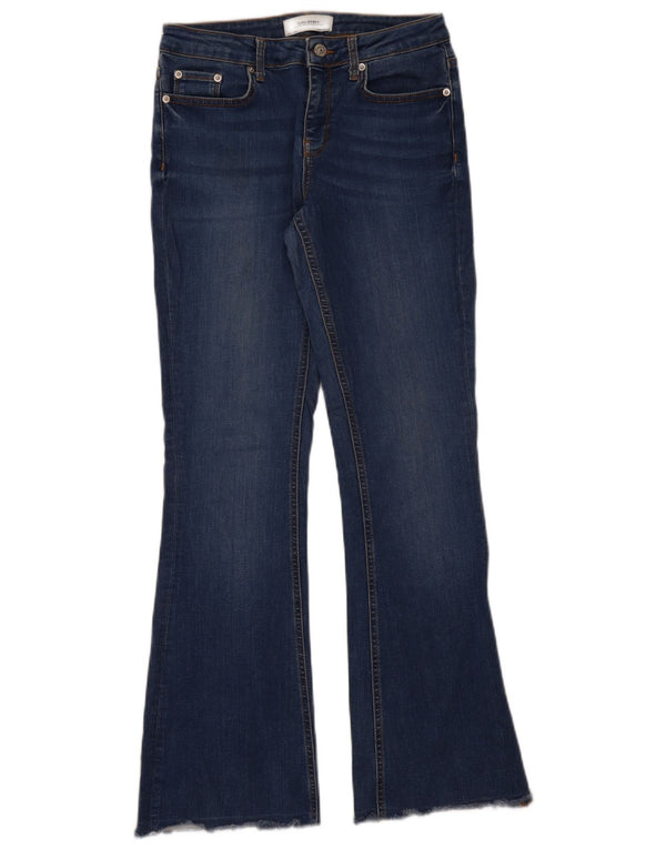 Женские расклешенные джинсы Zara EU 38 Small W28 L31 Синие