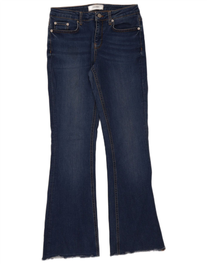 Женские расклешенные джинсы Zara EU 38 Small W28 L31 Синие