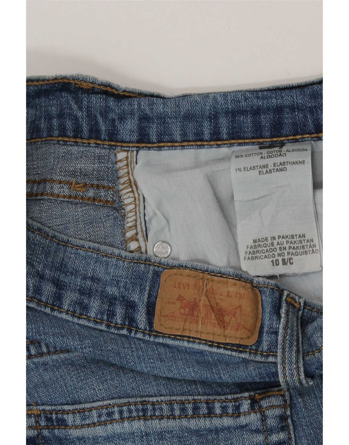 Женские джинсы Levi's 529 Curvy Bootcut, размер США 10, большие размеры W30 L29, синий хлопок