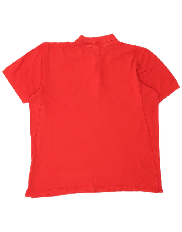 Мужская рубашка-поло NIKE UK 45/47 XL, красный хлопок