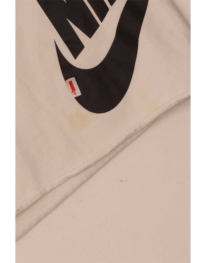 Мужские спортивные шорты с рисунком Nike XL, белый хлопок