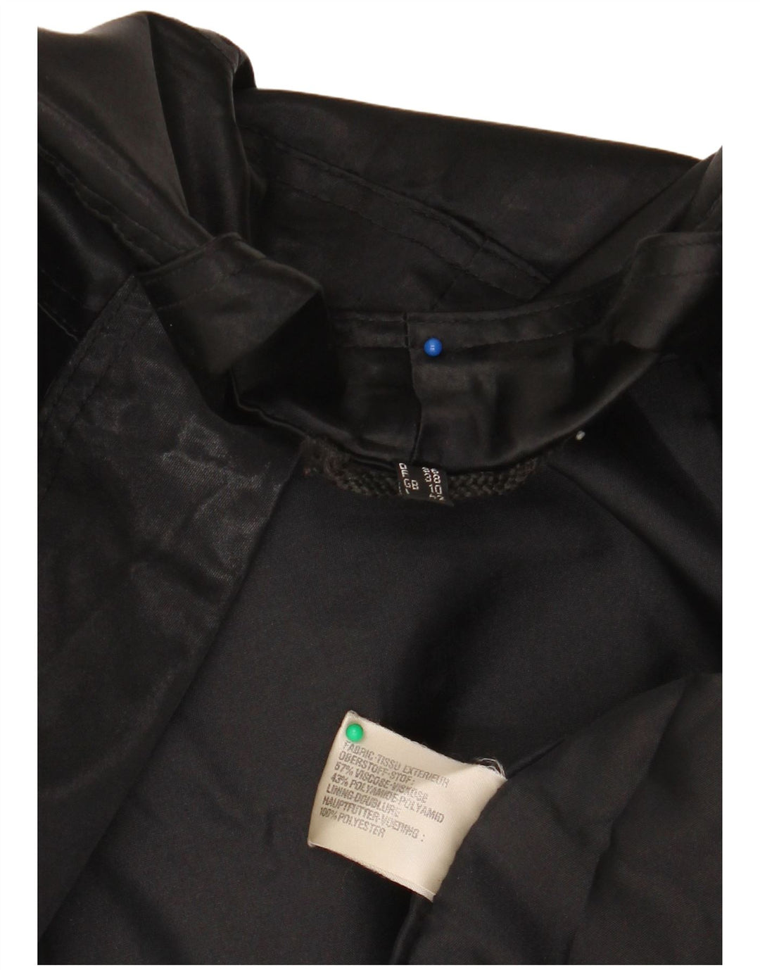 Женский бомбер Colette Wolfgang Kaiser UK 10, маленький, черный, вискоза