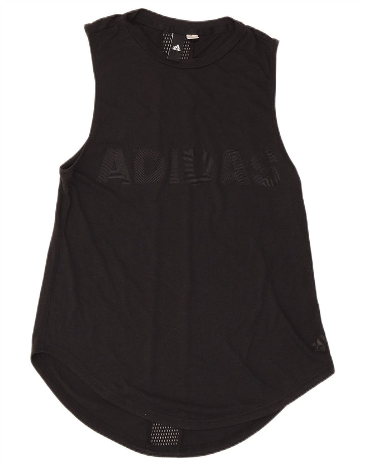 Женский жилет с рисунком ADIDAS Top UK 8, маленький черный