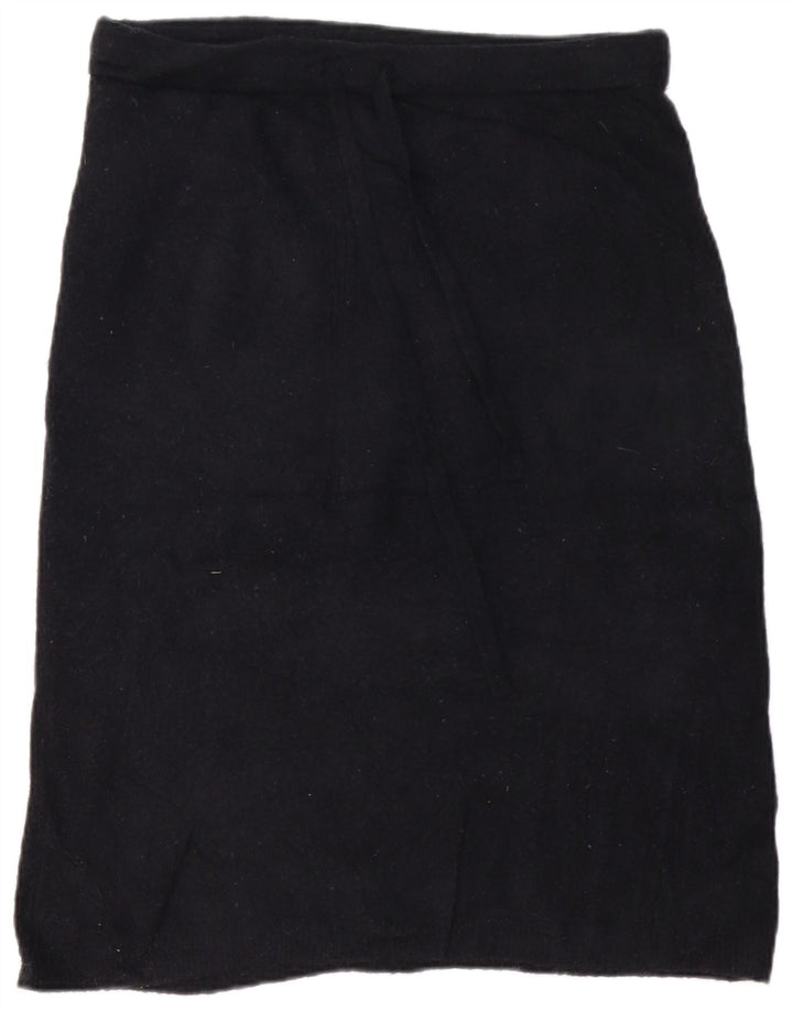 J. CREW Женская юбка-трапеция, большая W32, черный акрил