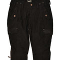 ZU ELEMENTS Womens Bermuda Cargo Shorts W27 Small Black Cotton Vintage Zu Elements and Second-Hand Zu Elements from Messina Hembry 