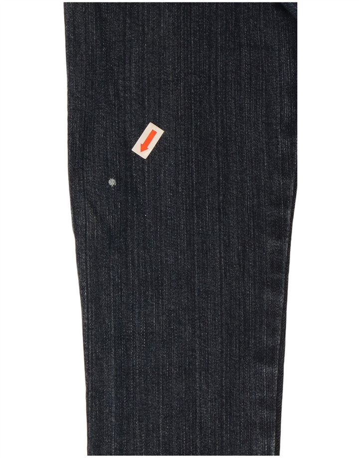 Женский джинсовый пиджак на 1 пуговице Vitamina, британский цвет 14, хлопковый средний синий цвет