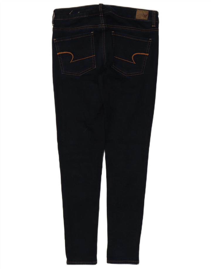 AMERICAN EAGLE Womens Jegging Jeans US 6 Medium W30 L28 Navy Blue Cotton Vintage American Eagle and Second-Hand American Eagle from Messina Hembry 