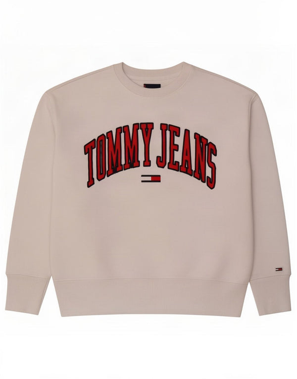 Женский свитер с рисунком Tommy Hilfiger UK 14, средний белый
