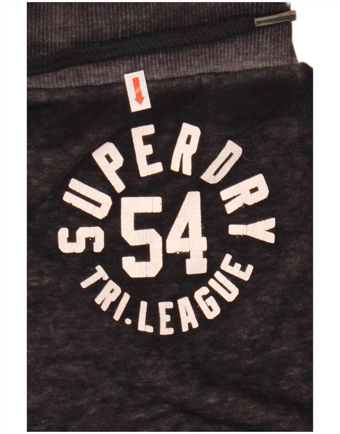 Женская мини-юбка с рисунком Superdry Medium W30, черный хлопок с крапинками