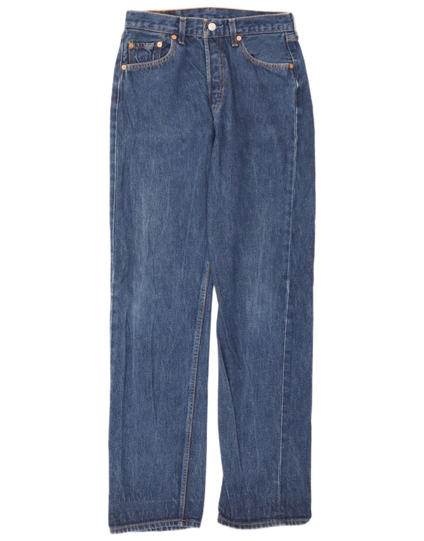 Мужские прямые джинсы Levi's 501 W31 L34 темно-синие, хлопок