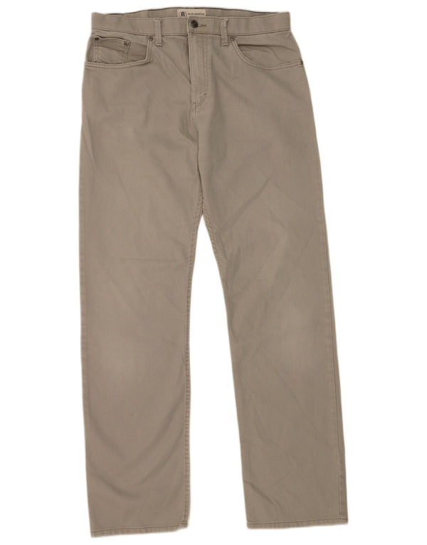 Мужские прямые джинсы Marks & Spencer Blue Harbour W34 L33, серый хлопок