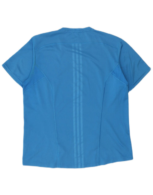 Мужская футболка Adidas Top Large Blue из полиэстера