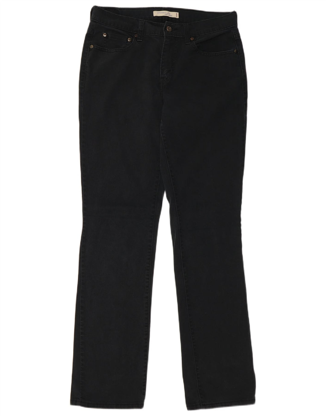 Женские прямые джинсы Levi's 505, США 8, средние W30 L32, темно-синие, хлопок