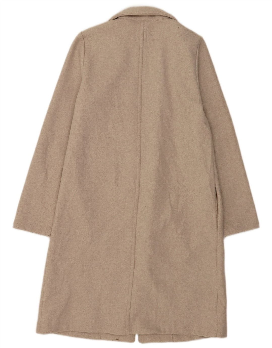 Женское открытое пальто Zara UK 10, маленький серый полиэстер