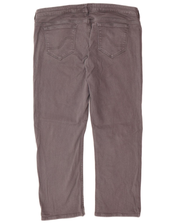 Женские джинсы-капри FAT FACE США 16 2XL W36 L24 Серый хлопок