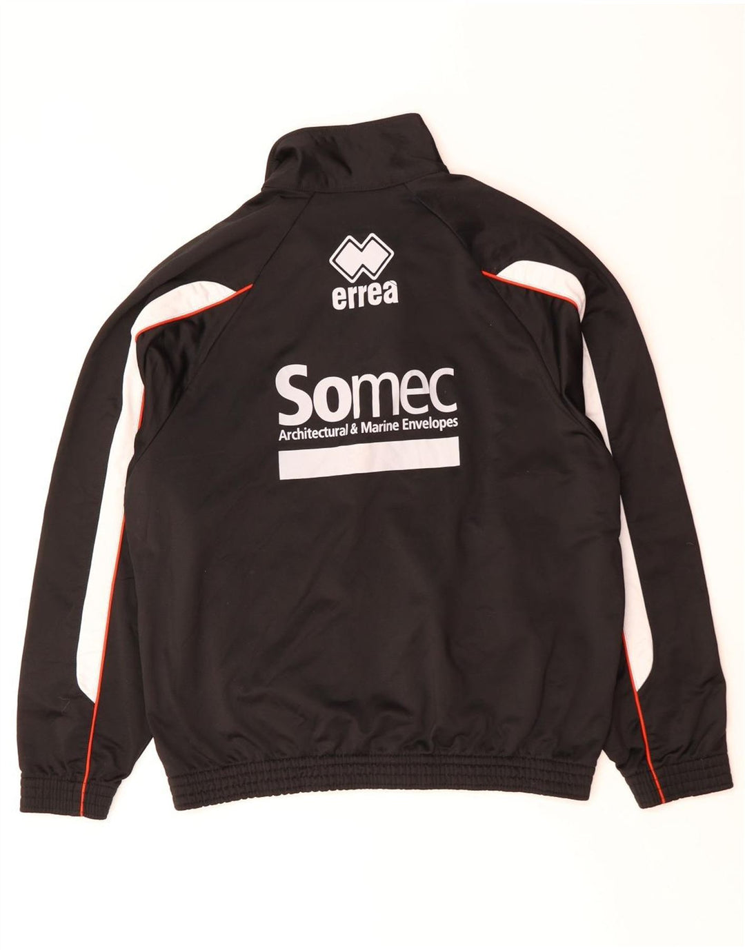 Мужской спортивный костюм ERREA с графическим рисунком, верхняя куртка, большой черный полиэстер с цветными блоками