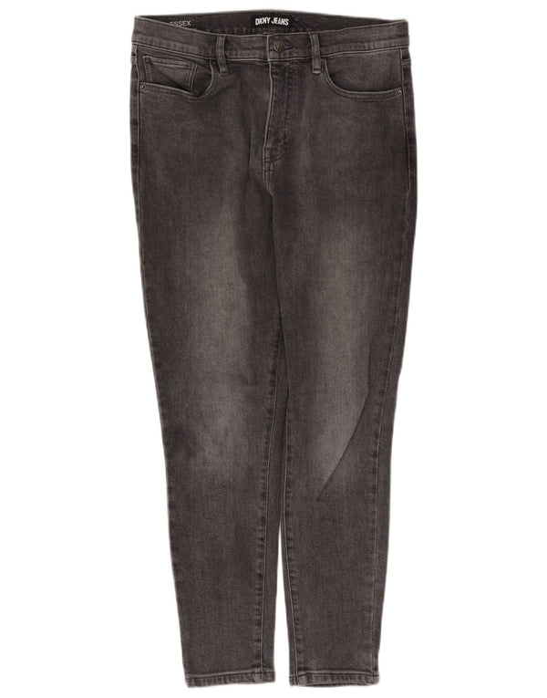 Женские джинсы скинни Dkny W34 L28 Серые, хлопок