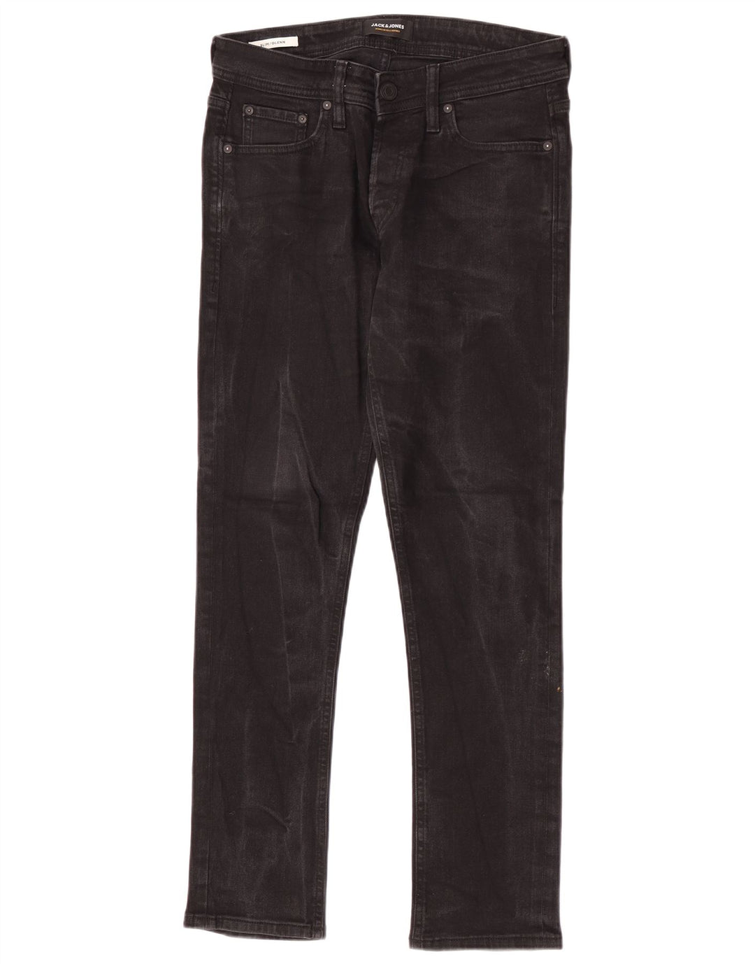 Мужские зауженные джинсы Jack & Jones GLENN W30 L30, черный хлопок