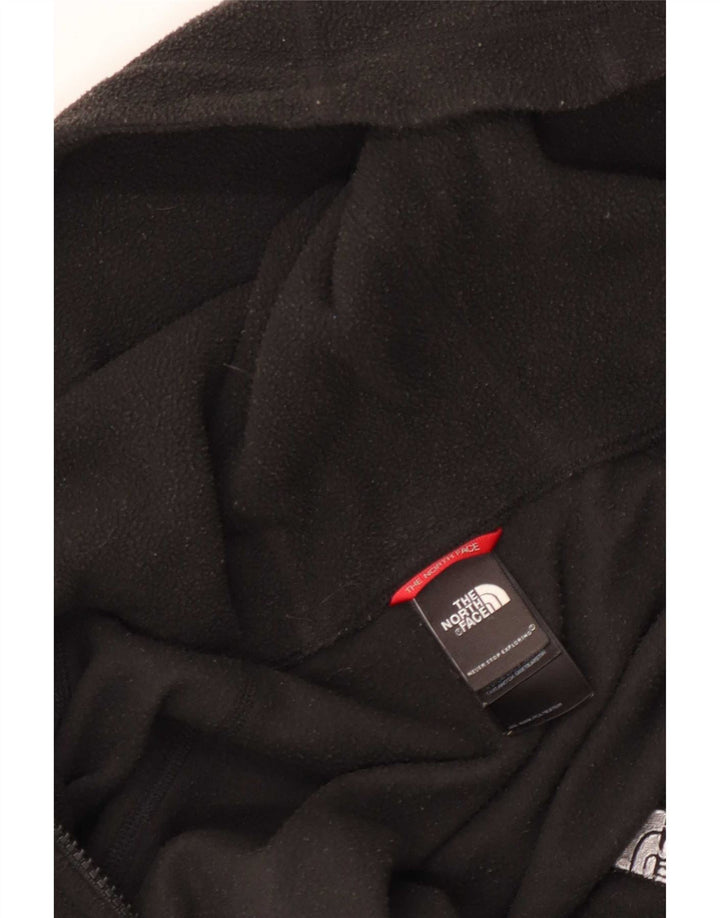 Женская флисовая куртка с капюшоном The North Face UK 12, средний черный полиэстер