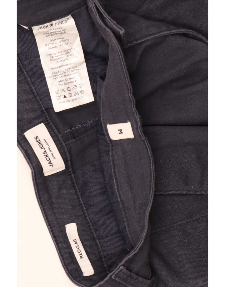 Женские шорты чинос стандартного кроя Jack & Jones, средние W30, темно-синие, хлопковые