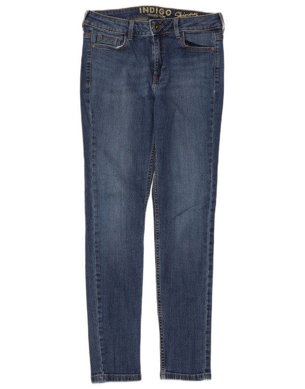 Женские джинсы скинни Marks & Spencer UK 12, средние W30 L29, синие, хлопок