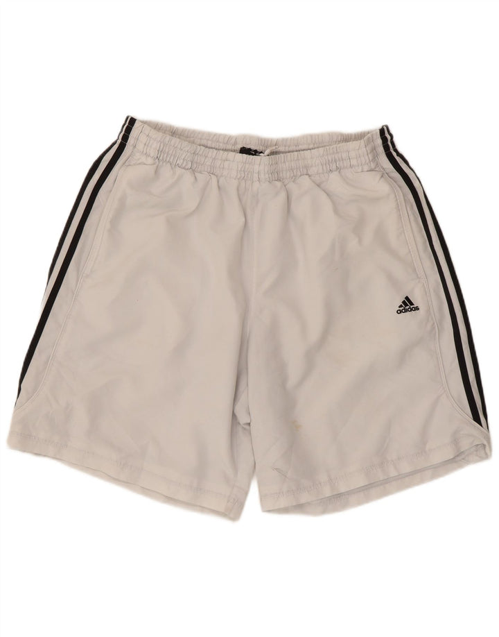 Мужские спортивные шорты Adidas XL из белого полиэстера