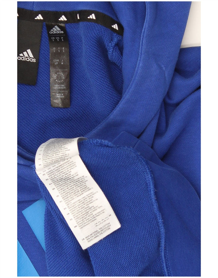 Мужской спортивный костюм Adidas с рисунком, маленький синий, хлопок