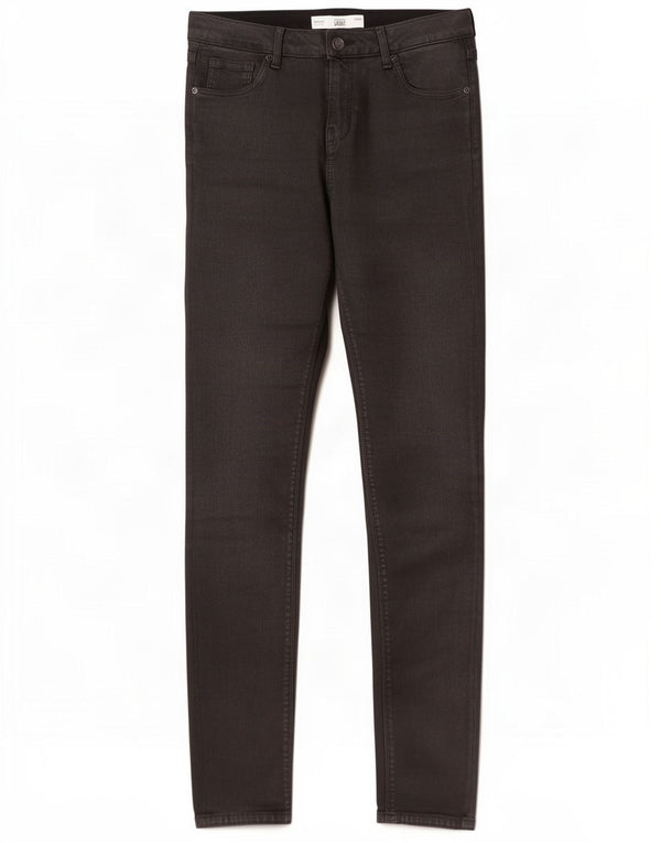 Женские джинсы скинни Topshop Jamie W30 L31, черный хлопок