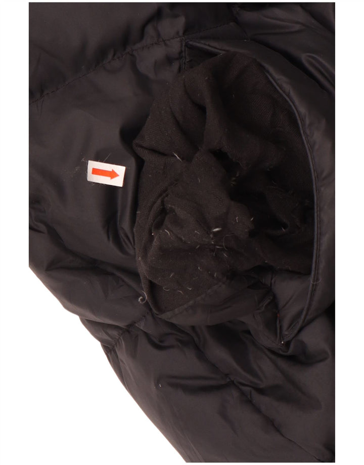 Мужская стеганая куртка Diadora UK 40, большая, черный нейлон