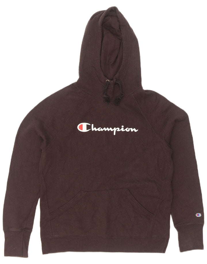 Мужской джемпер с капюшоном Champion XS, черный полиэстер