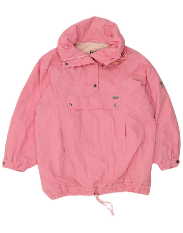 SCHOFFEL Womens Oversized Anorak Jacket EU 40 Medium Pink Polyamide