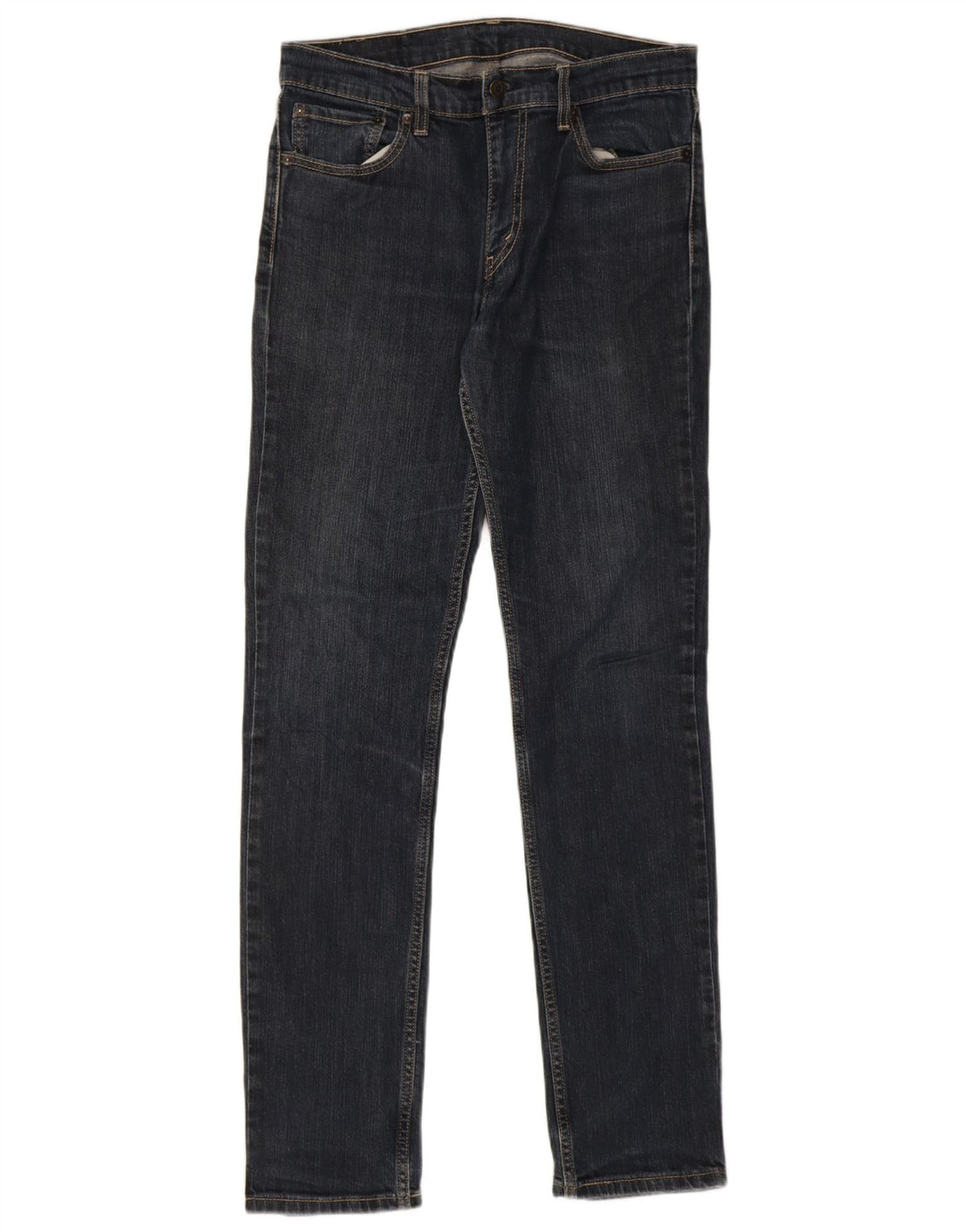 Мужские джинсы Levi's 511 Slim W32 L34 Темно-синие, хлопок