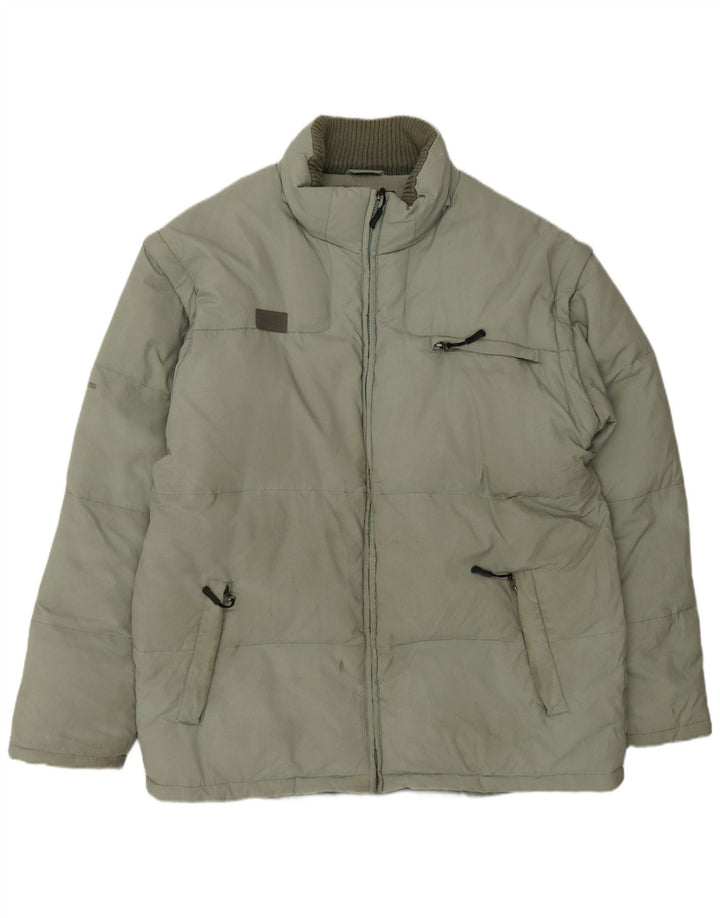 Мужская стеганая куртка The North Face UK 44 2XL Зеленый полиамид