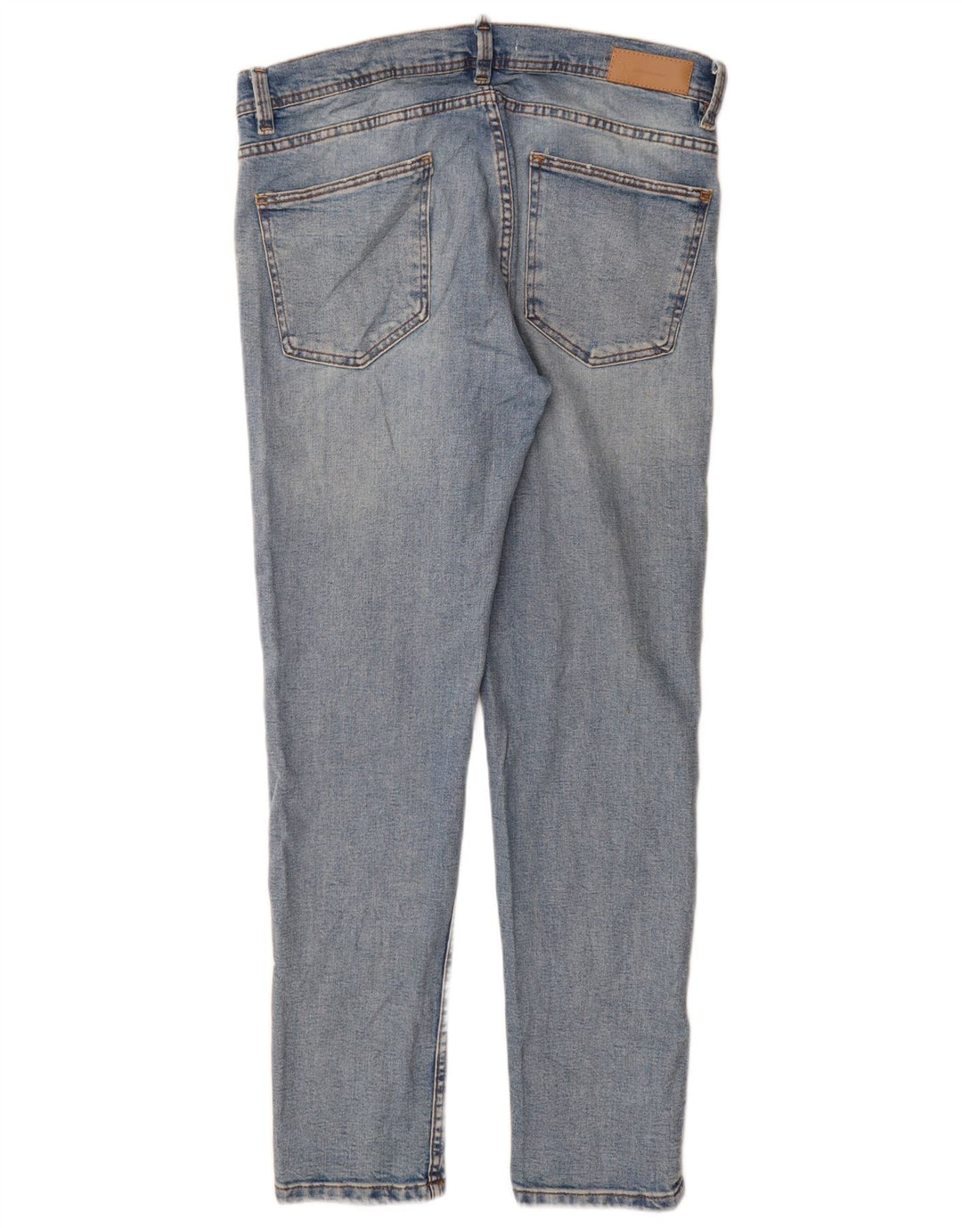 Мужские узкие джинсы Zara EU 44, большие W34 L32, синие, хлопок