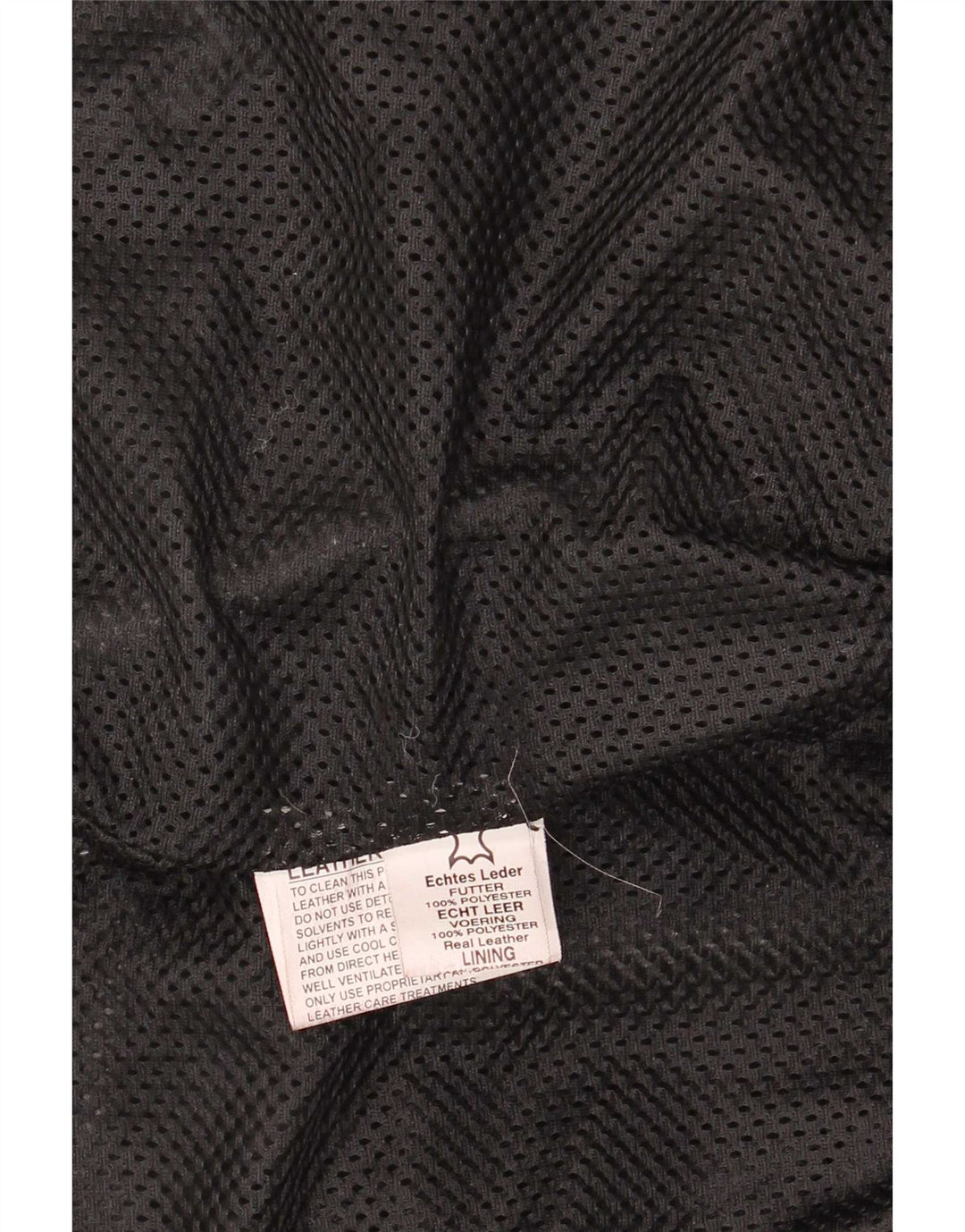 Винтажная мужская кожаная байкерская куртка UK 44 2XL, черная