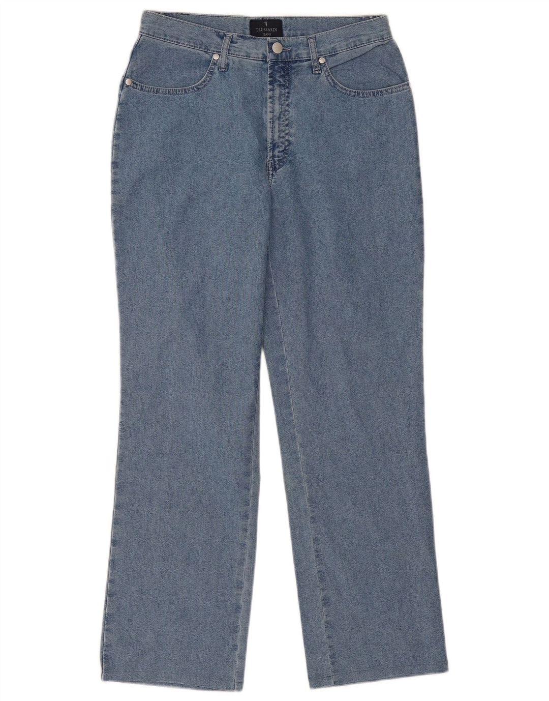 Женские прямые джинсы Trussardi W32 L30 синие, хлопок
