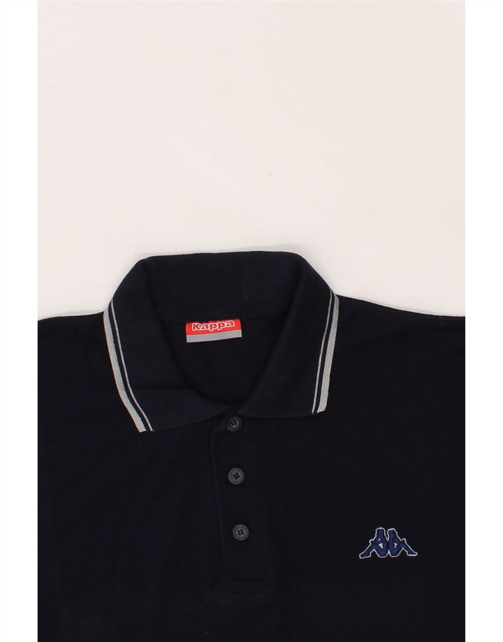 KAPPA Mens Polo Shirt XL Navy Blue Vintage Kappa and Second-Hand Kappa from Messina Hembry 