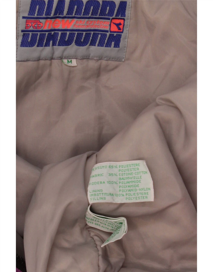Женский лыжный комбинезон с капюшоном Diadora UK 14, средний фиолетовый, полиэстер