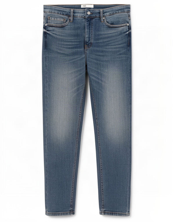 Мужские узкие джинсы Zara EU 42, большие W32 L32, синие, хлопок