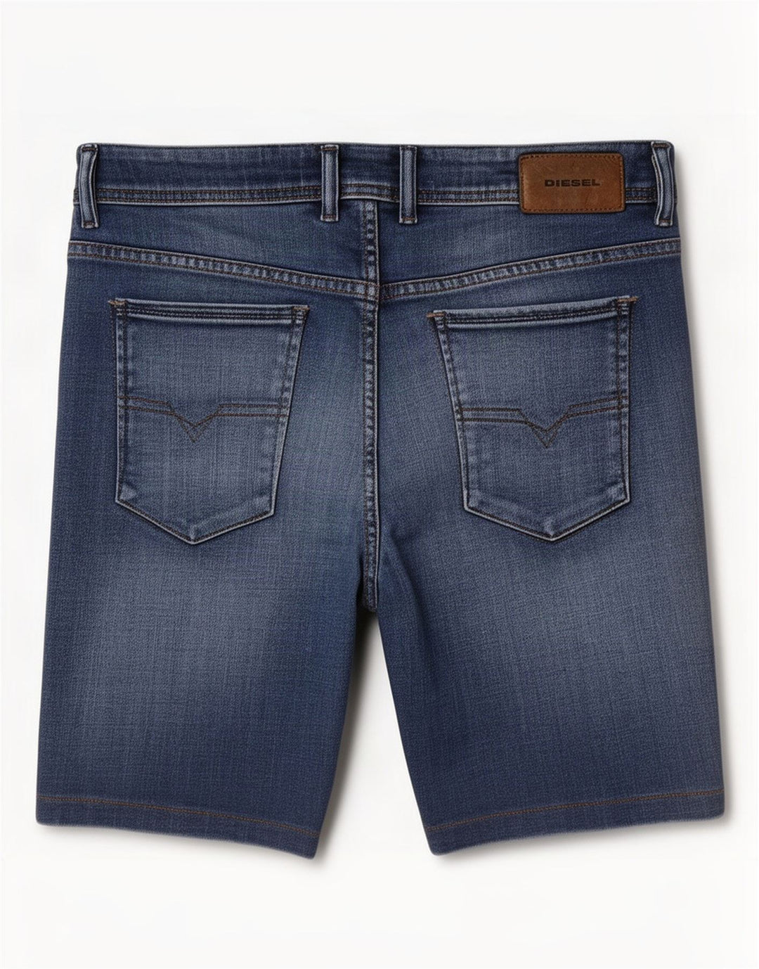 Мужские джинсовые шорты Diesel Sleenker W33, средние синие