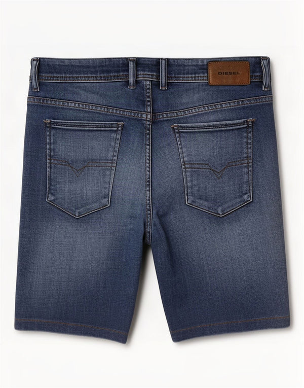 Мужские джинсовые шорты Diesel Sleenker W33, средние синие