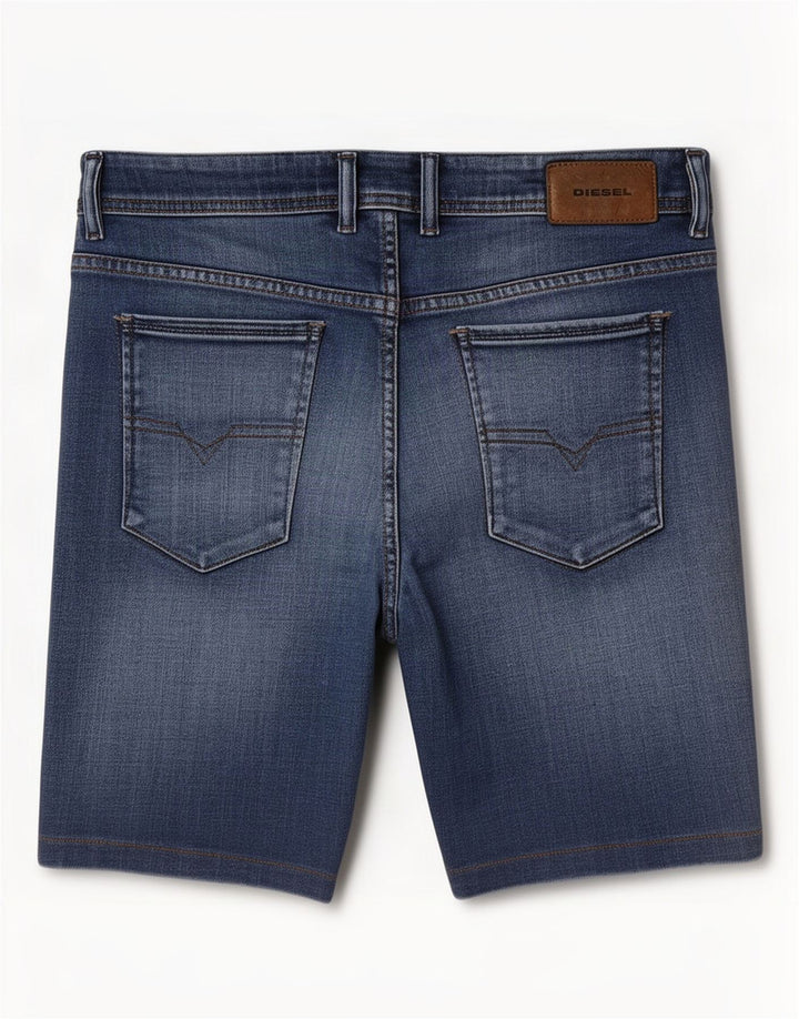 Мужские джинсовые шорты Diesel Sleenker W33, средние синие