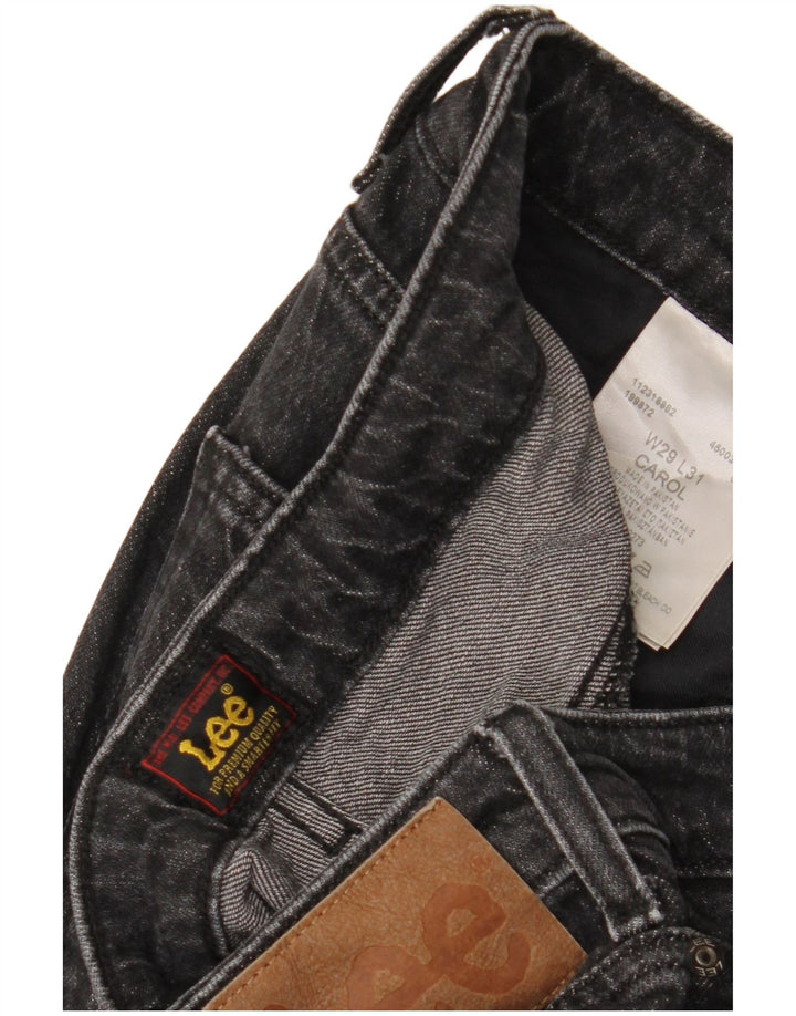 Женские прямые джинсы Lee Carol W29 L26, серый хлопок