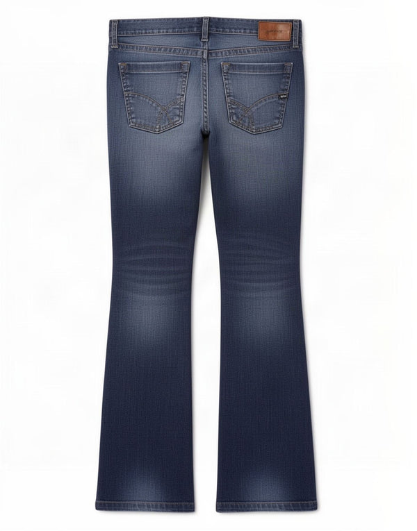 Мужские джинсы Gas Bootcut W34 L34, синие, хлопок