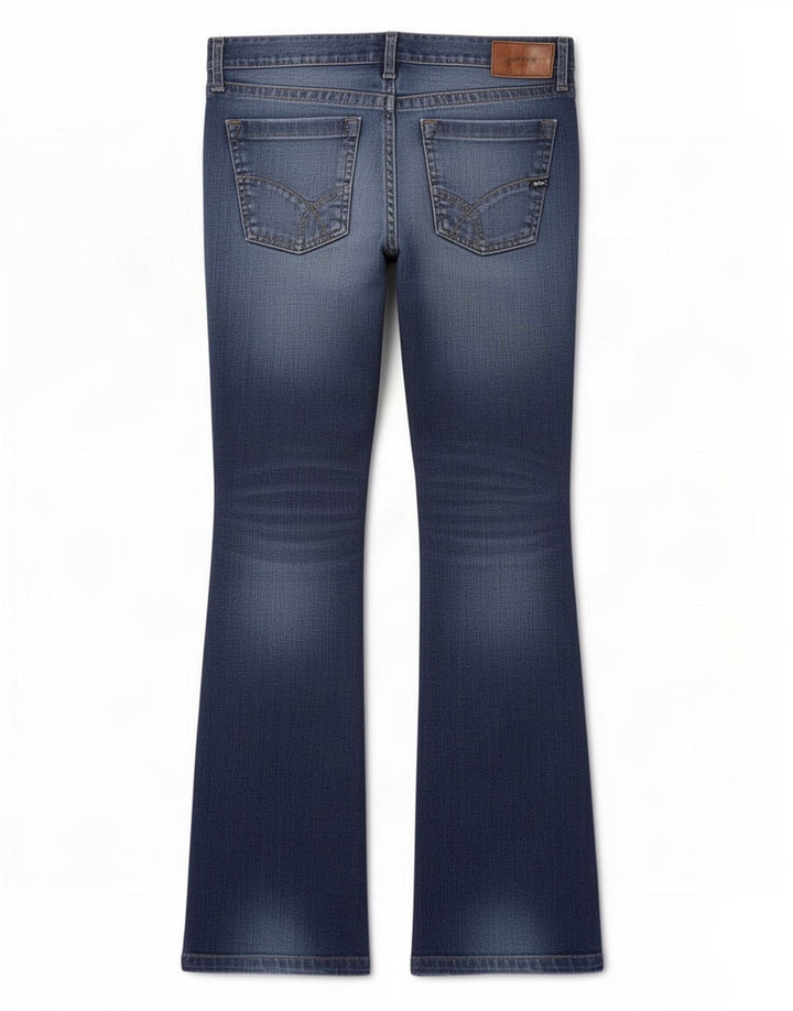 Мужские джинсы Gas Bootcut W34 L34, синие, хлопок