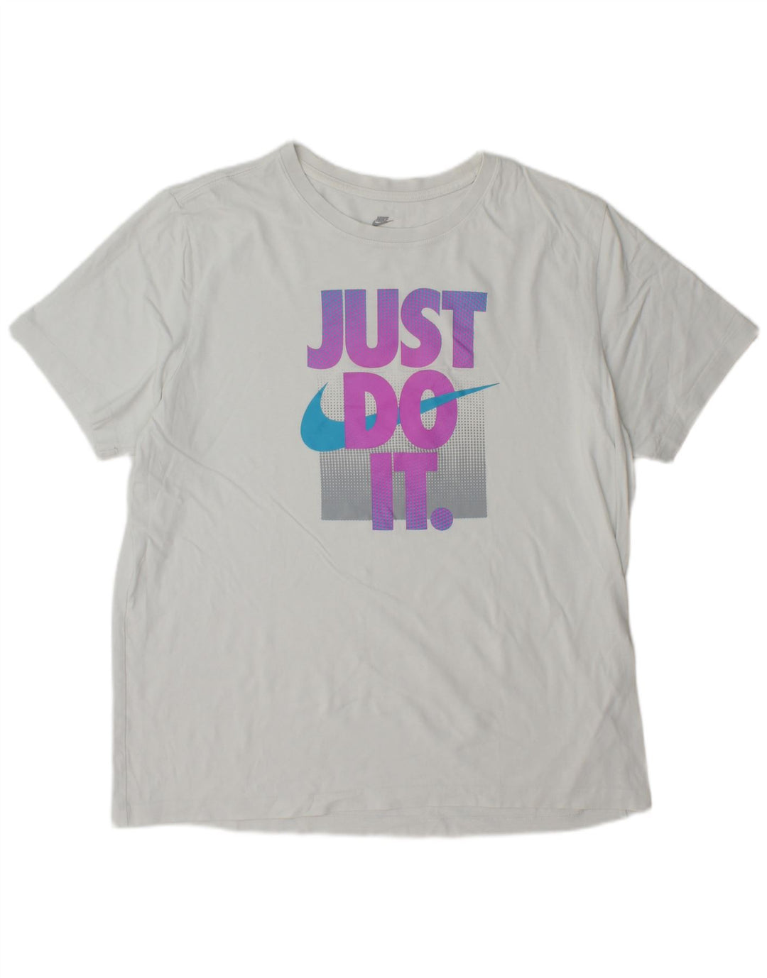 Мужская футболка с рисунком Nike Top XL, белый хлопок