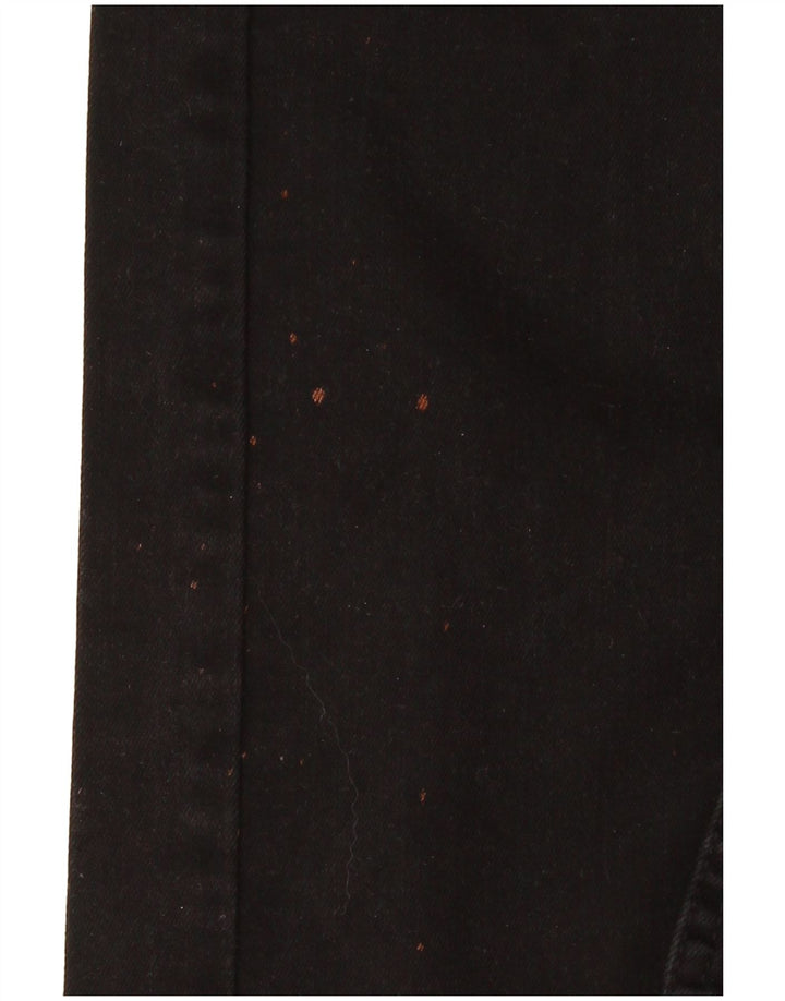 Мужские узкие прямые джинсы Levi's 513 W30 L32, черный хлопок