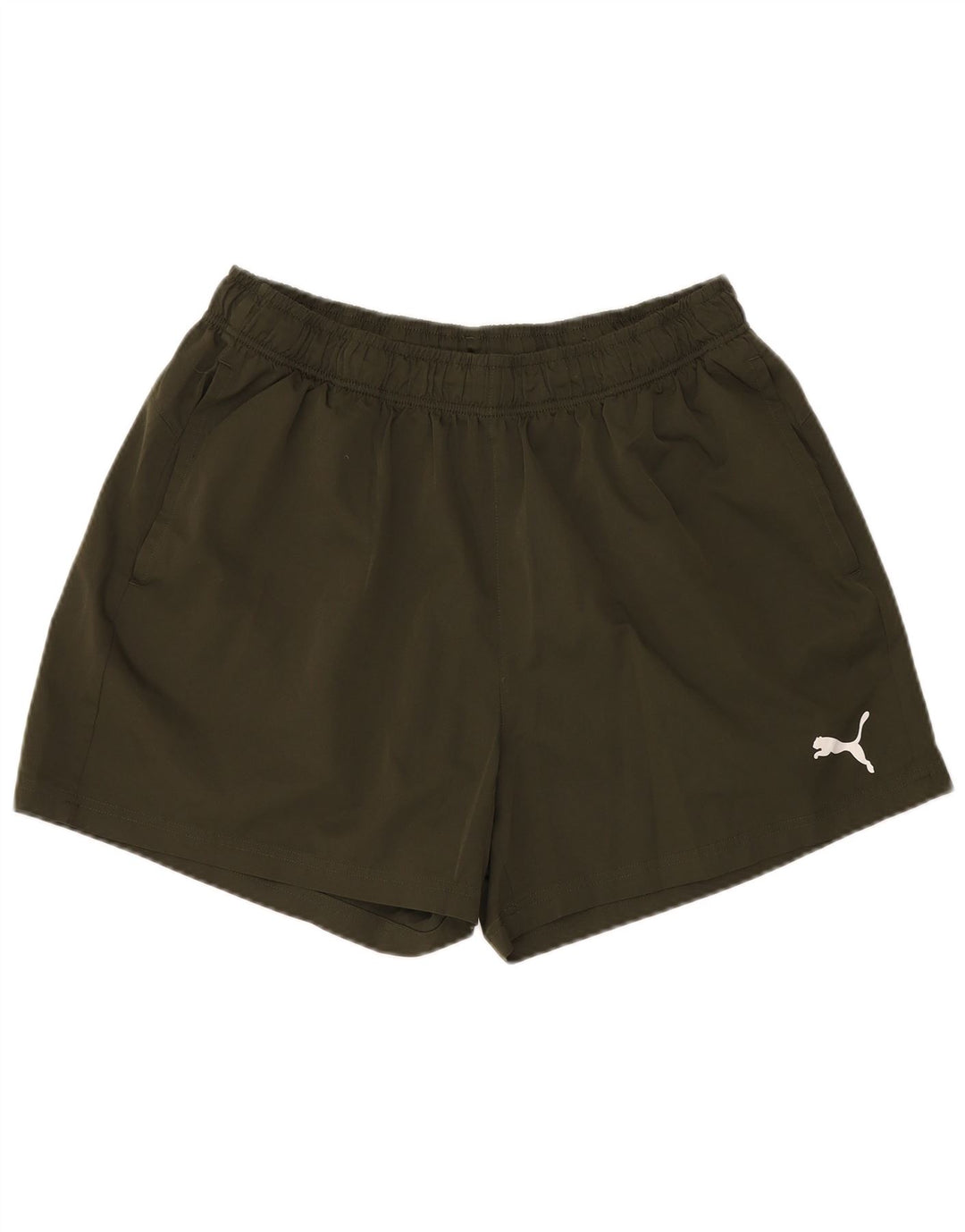 Мужские спортивные шорты Puma 2XL хаки из полиэстера