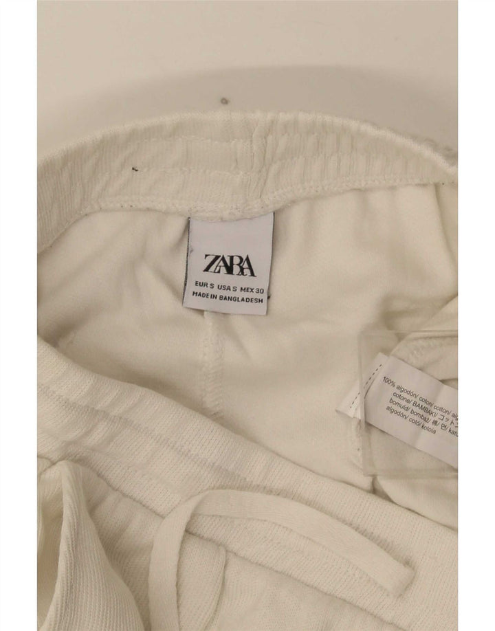 Мужские спортивные шорты Zara, маленькие белые хлопковые
