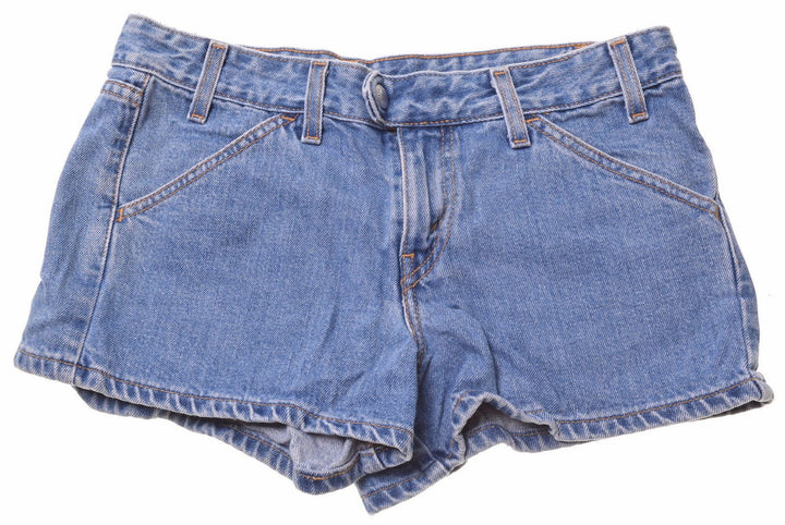 LEVI'S Womens Denim Shorts W30 Blue Cotton